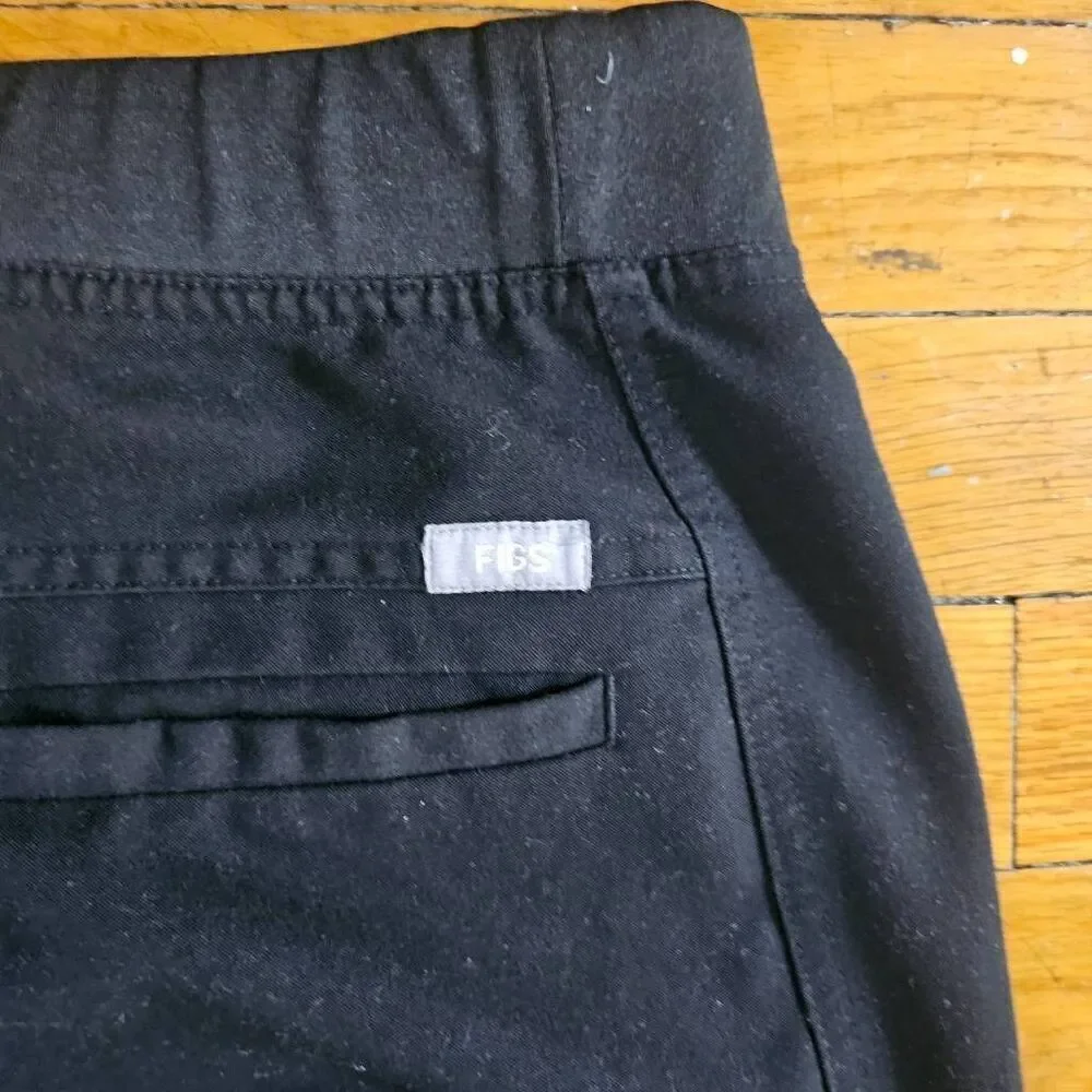 Figs Mens Small Blue Axim Cargo Technical Scrub Pants
